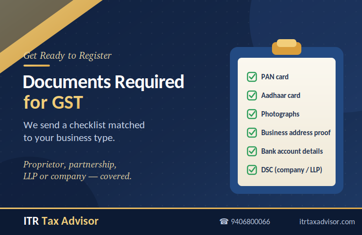 Documents Required GST Registration 740x480 Documents Required GST Registration 740x480