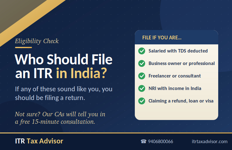 Who Should File ITR 740x480