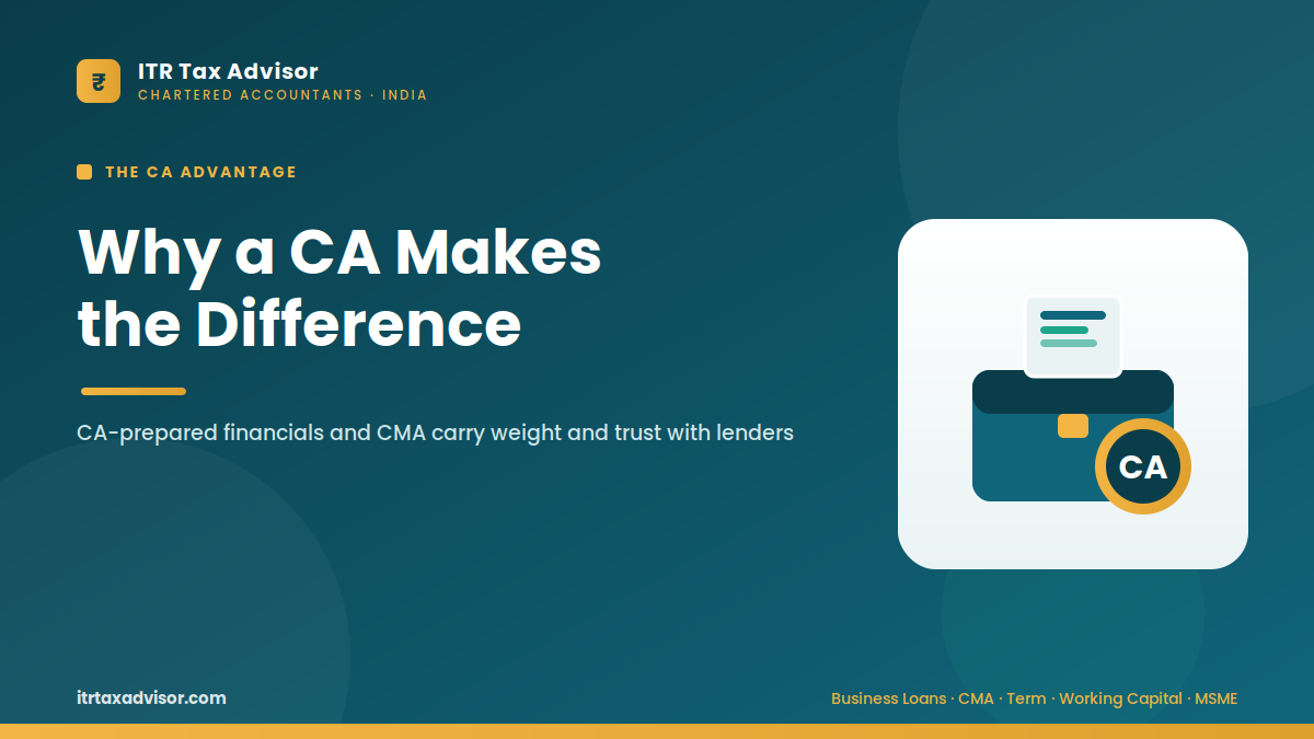 loan 07 why a ca makes the difference loan 07 why a ca makes the difference